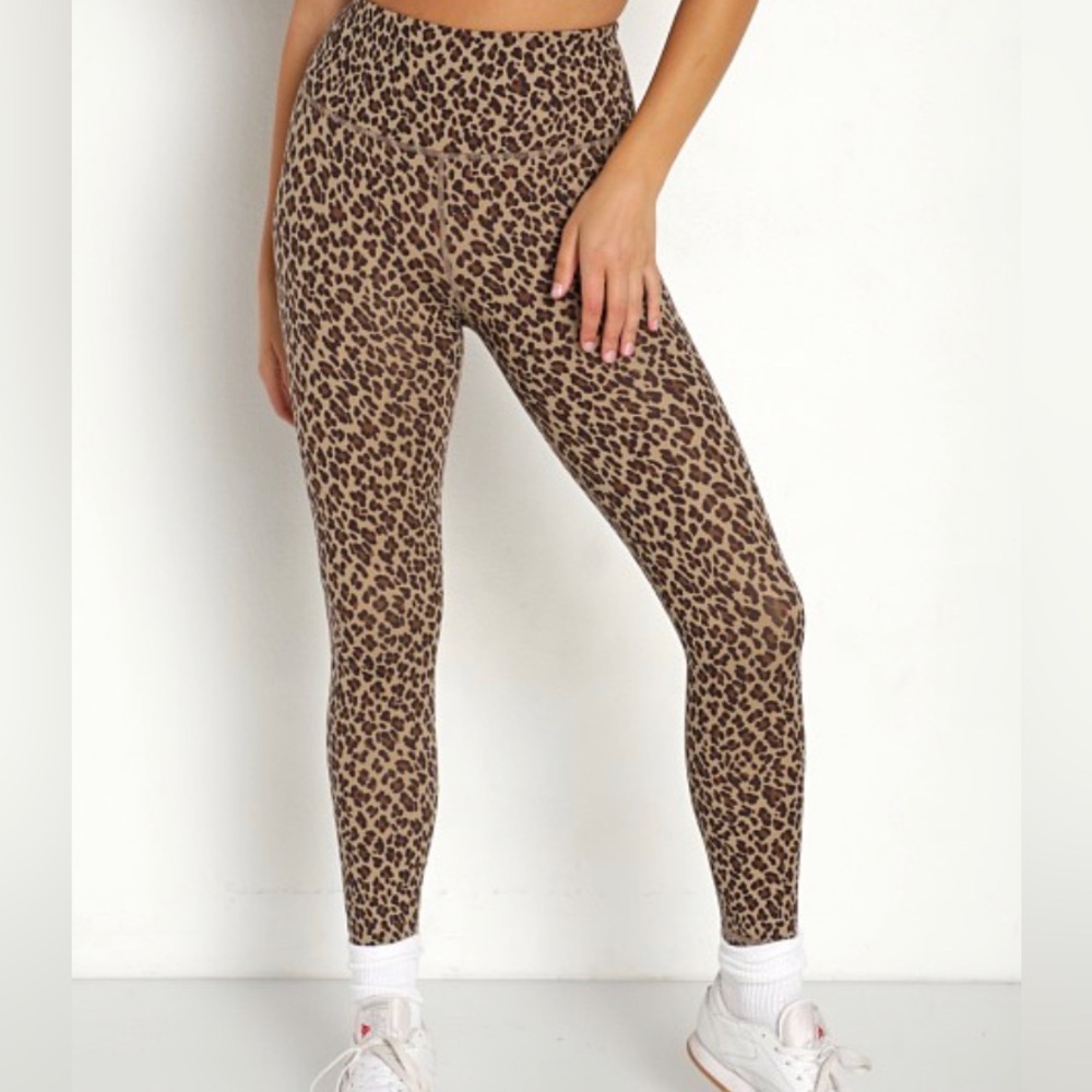 Varley Women’s Leggings Cheetah Size S